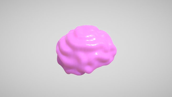 Brain - Low Poly 3D Model