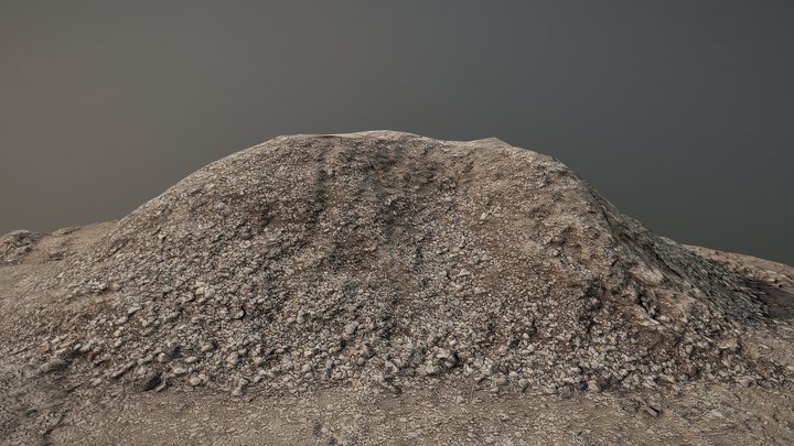 Pile of Gravel – Free 3D Model STL