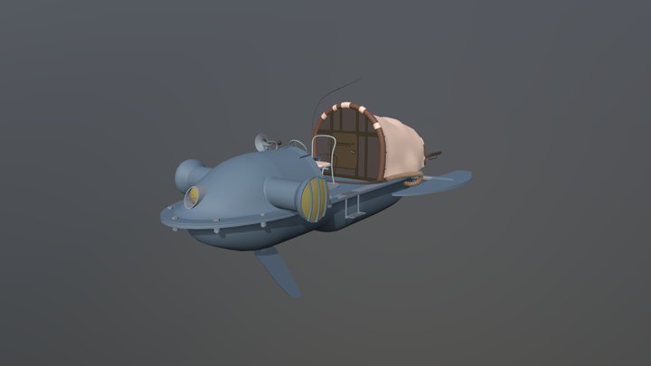 Swamp Courier 3D Model