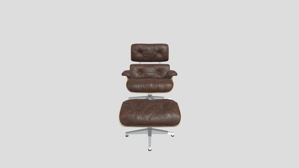 Eames Lounge Chair White