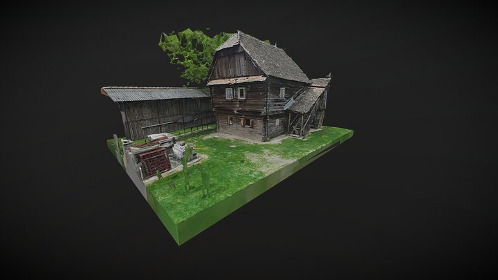 House Jezdec, Bok Palanječki, Croatia, EU 3D Model