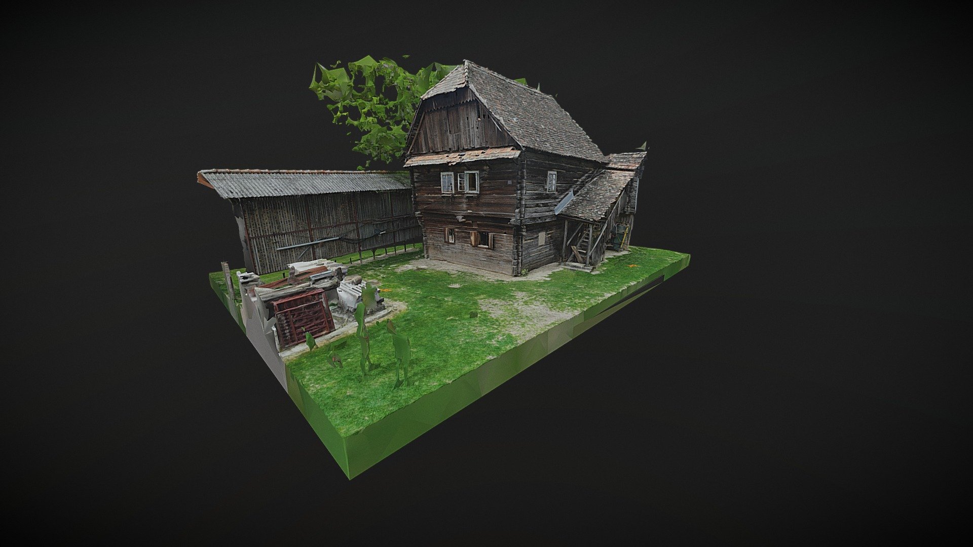House Jezdec, Bok Palanječki, Croatia, EU — Sketchfab embed 3D viewer
