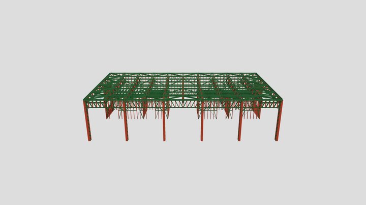 JAP- Estrutura Steel 3D Model