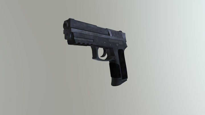 Firearm (SIG) 3D Model
