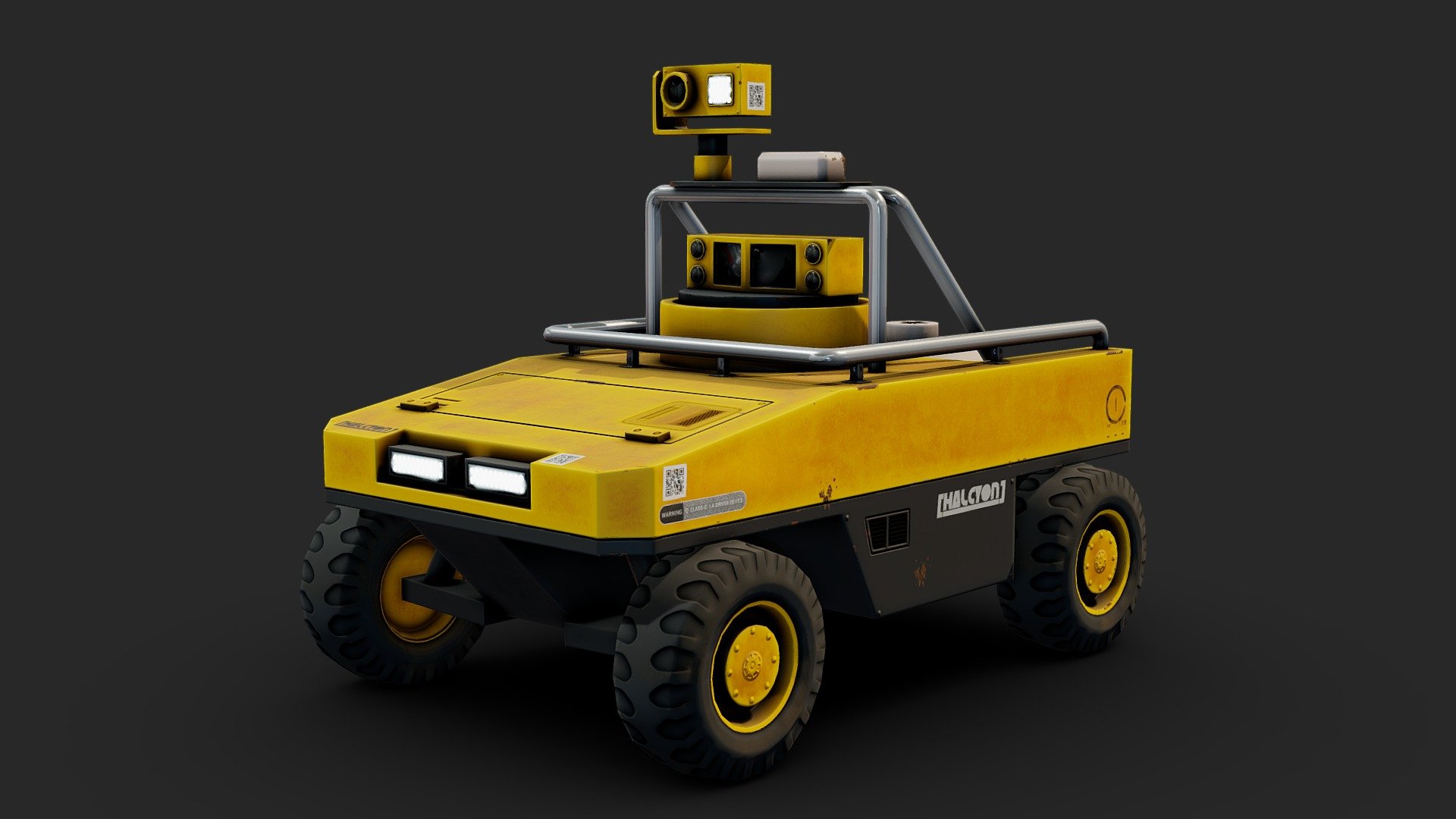 Unmanned Ground Vehicle (UGV) 3D model by Renafox (kryik1023