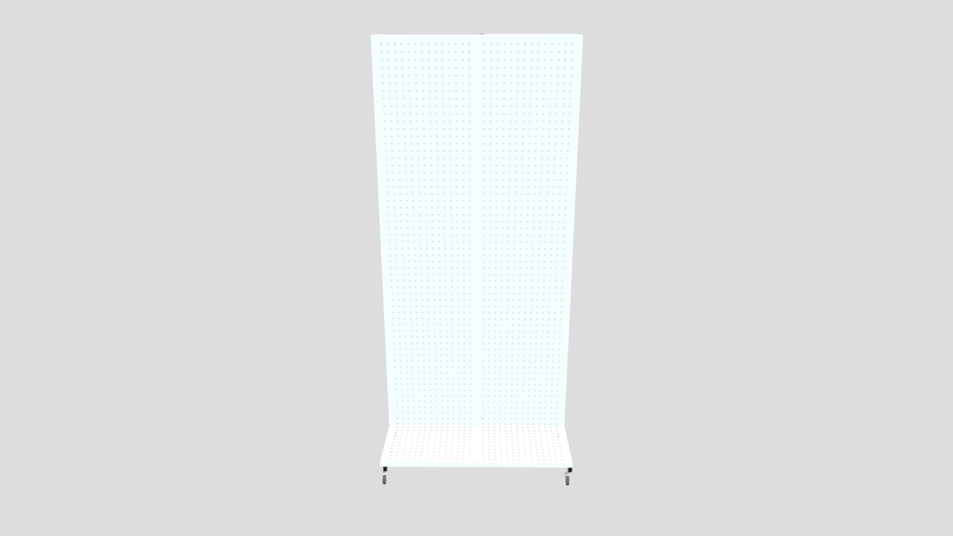 84 Cm Floor Pegboard Display Stand