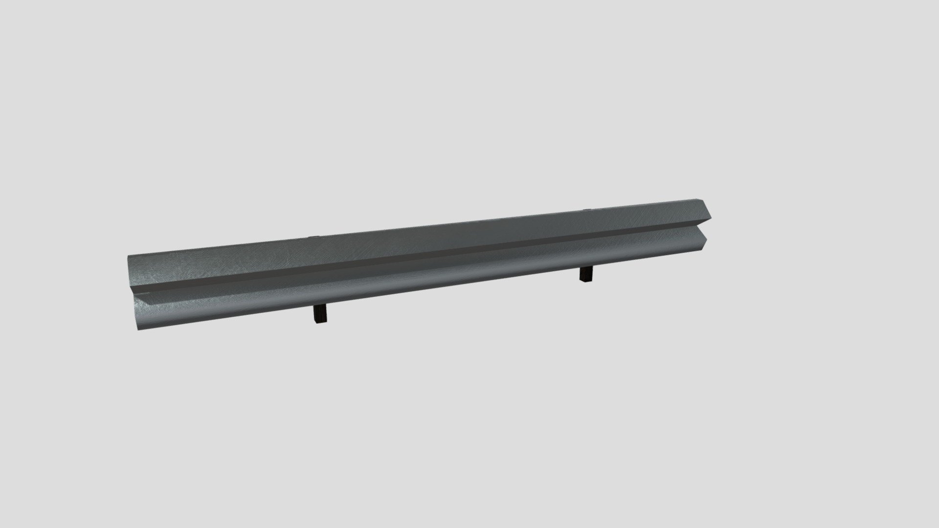 Crash Barrier - Low Poly - 3D model by Jayden Webb (@jaydenwebb ...