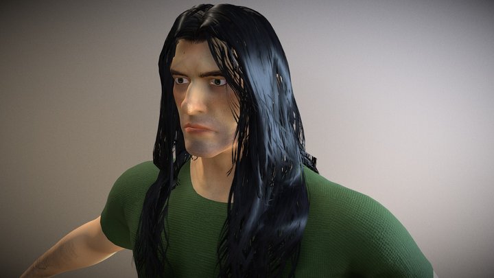 Peter Steele - Type O Negative 3D Model