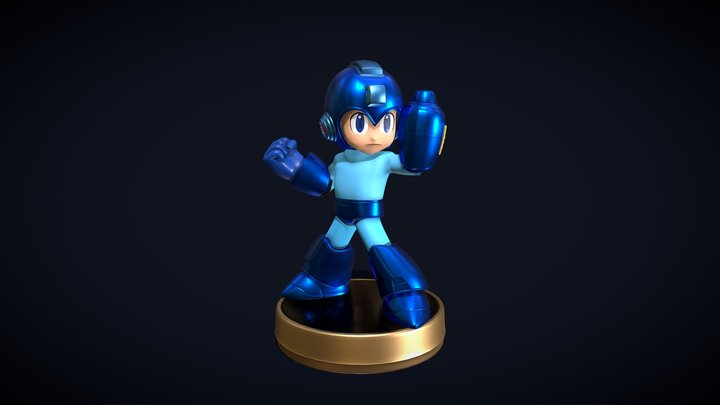 Megaman 3D Model