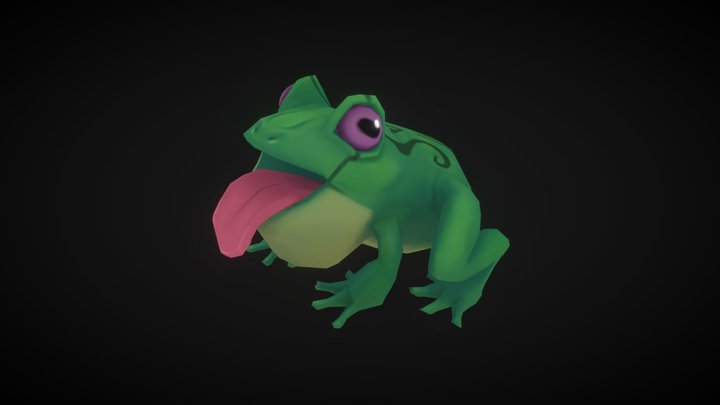 Frog Enemy - Exceed 3D Model