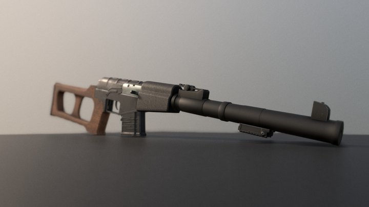 VSS Vintorez 3D Model