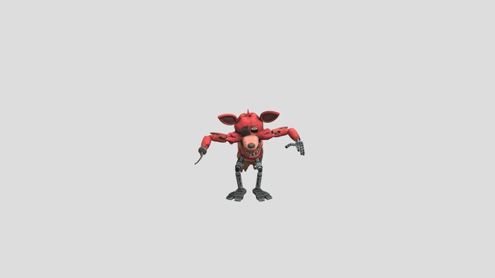 moviefoxyjumpanim 3D Model