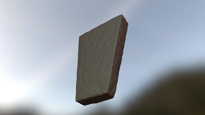 Stone slab 3D Model