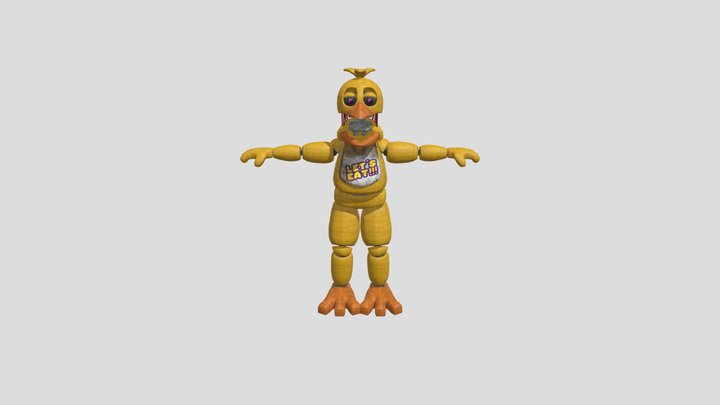 proto chica 3D Model