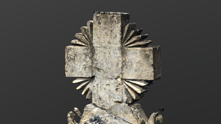 Ukrainian Tombstone 06 3D Model