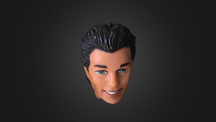 Cabeza de Ken 3D Model