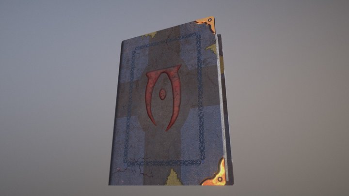 Oblivion Book 3D Model