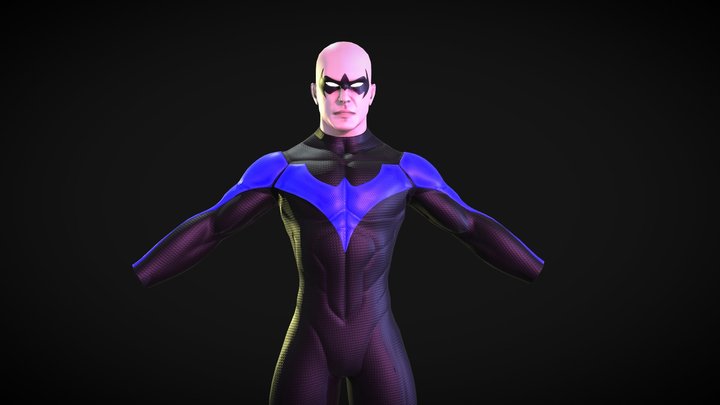 Nightwing_w.i.p 3D Model