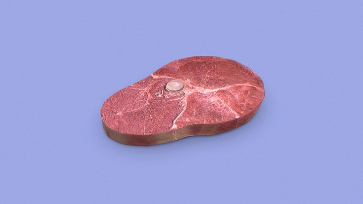 11th — MEAT (week 2: Food & Treats) 3D Model