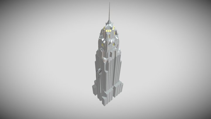 Prayingmanty Tower 3D Model