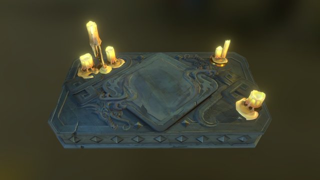 RuneScape Chronicle Table 3D Model