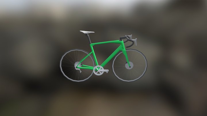 Road bike WIP 3D Model