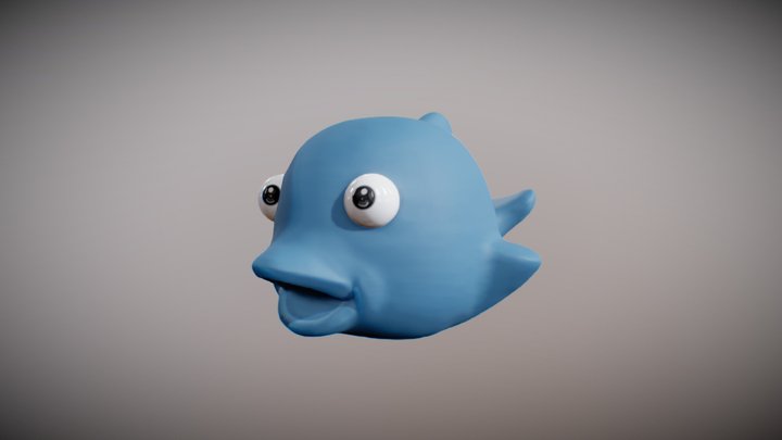 Dolphin 3D Model