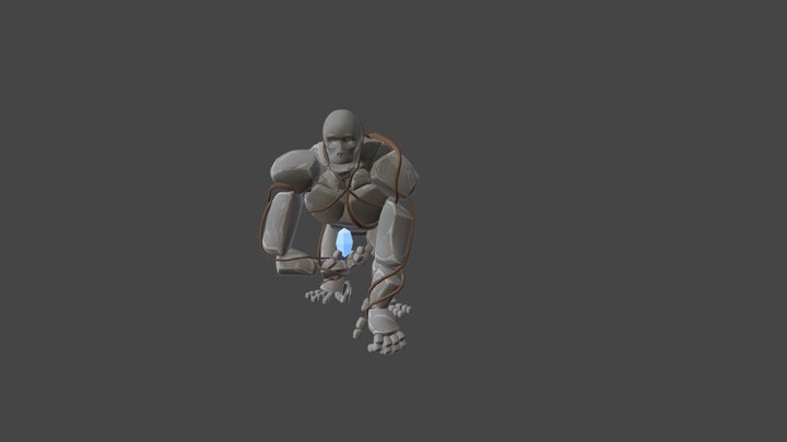 Orangutan 3D Model