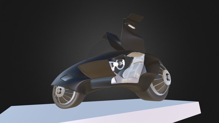 Auto Bike 3D Model