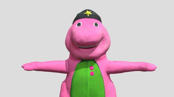 el barney peruano 3D Model