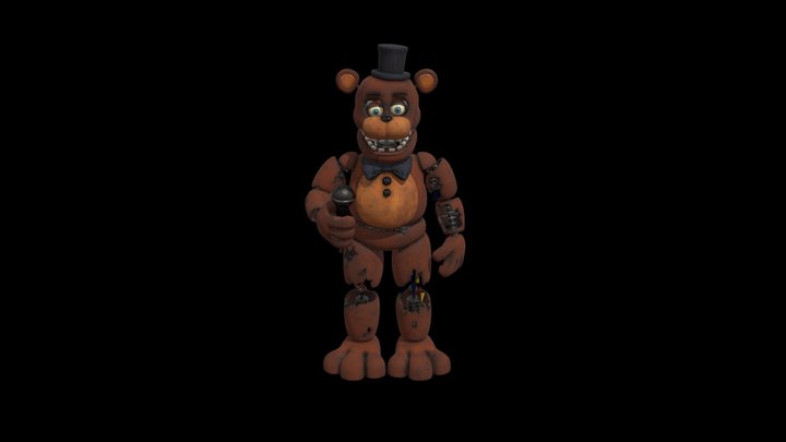 Withered Freddy - Five Nights At Freddy's 2 3D Model