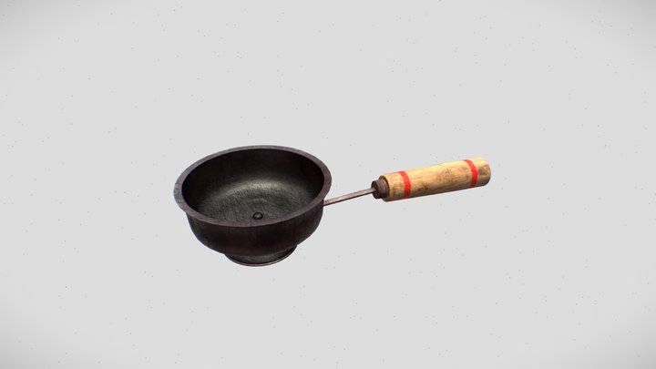 Camphor Burner 3D Model