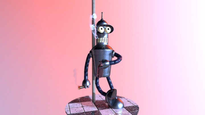 Bender (Futurama) 3D Model