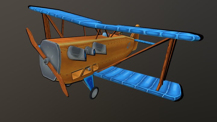 The Flying Circus | DAE Game Art 1 Assignment 3D Model