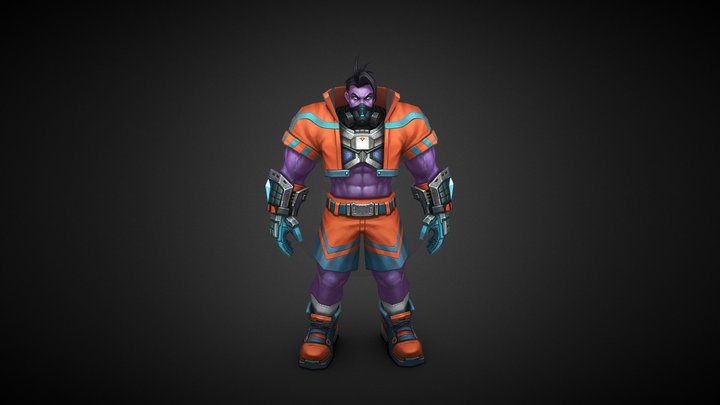 Robot 7 3D Model