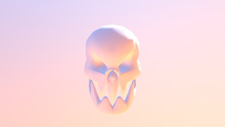 Homade Skull 3D Model