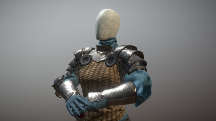 Classic Armor Textures 3D Model