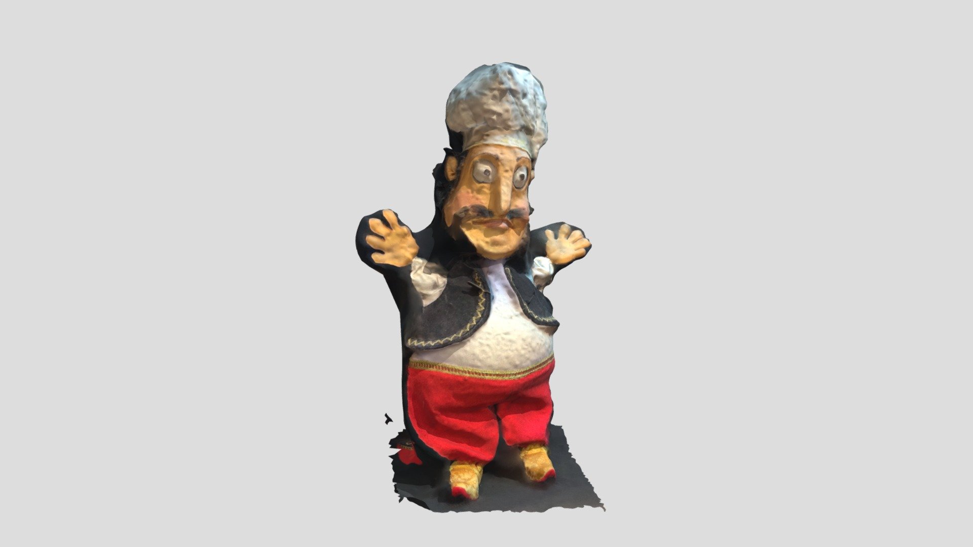 Chef — Sketchfab embed 3D viewer