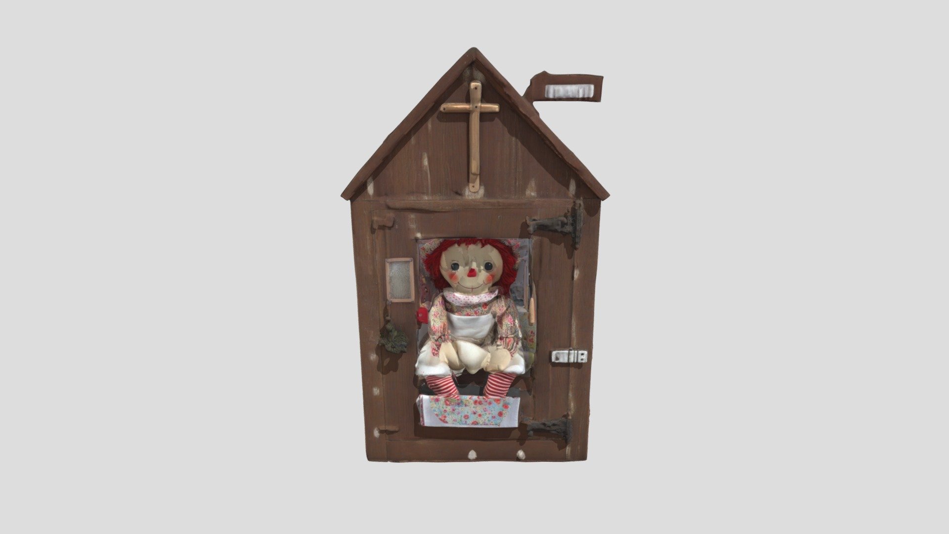 The Conjuring Annabelle Doll - 3D model by jairen0921 [a35c8cd] - Sketchfab
