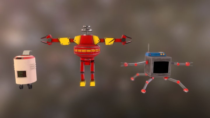 Robots 3D Model