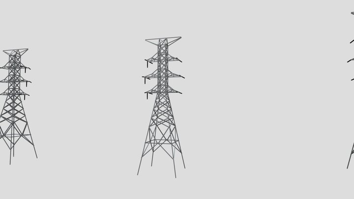 TVA Pylon Pack 2 3D Model