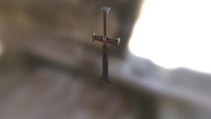 Test textures : Cleaver blade 3D Model
