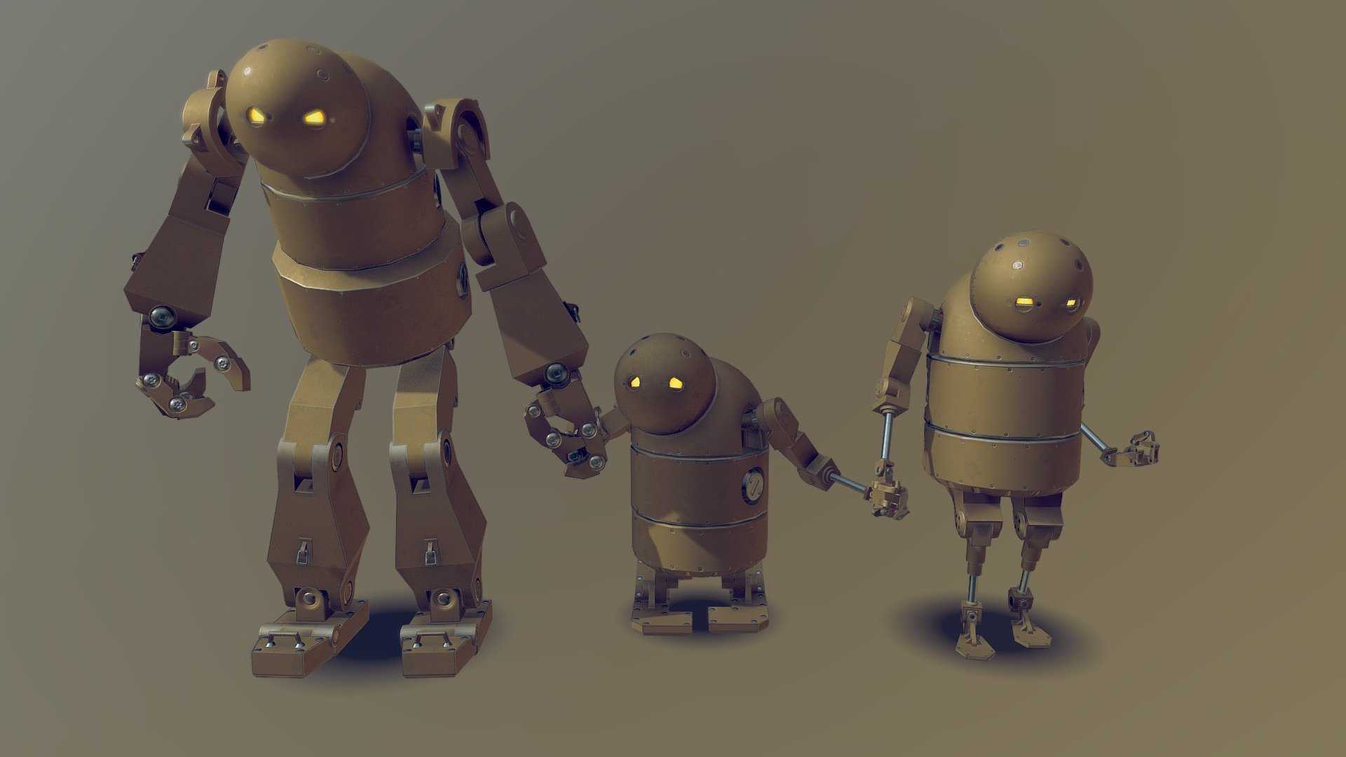 My version of Nier Automata robots. 