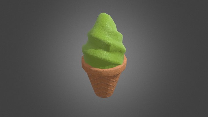 Icecream Avocado – Modello 3D gratuito STL