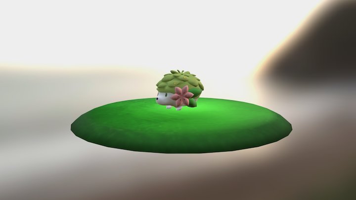 Pokemon - Shaymin both forms 3D model 3D printable