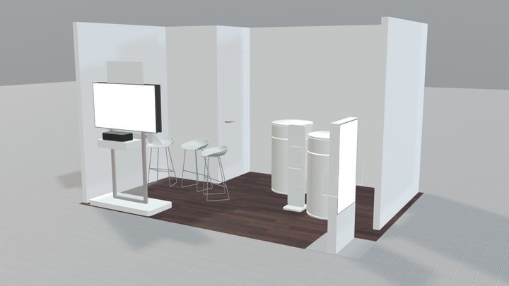 21 MOBILE SHOP INDOOR 3 x 4mt_v5 3D Model