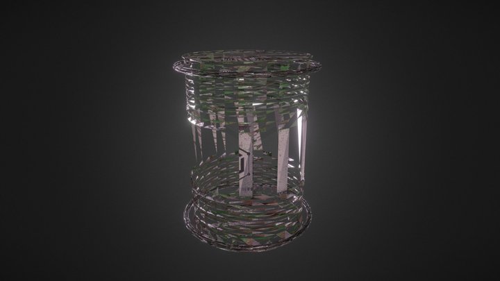 Barrel - Week 1 uni work 3D Model