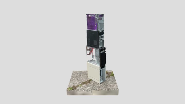CPU Tower 03 3D Model