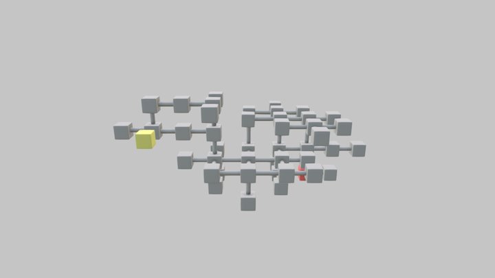 Red & yellow 3D Model