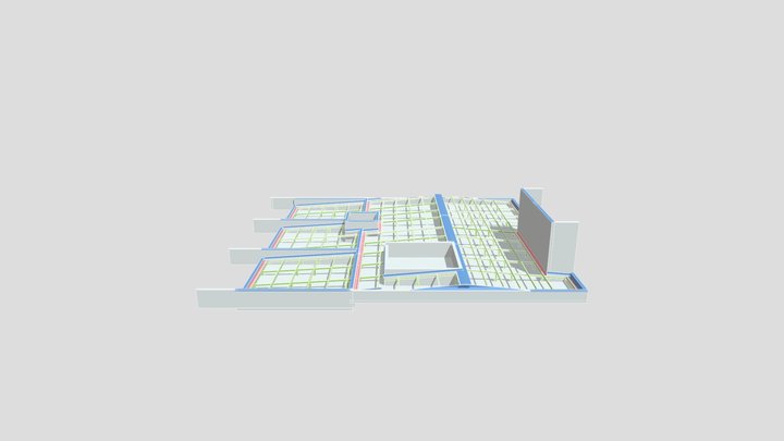 Projeto Telhado 3D Model